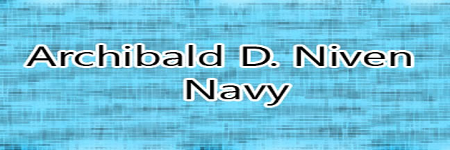 Archibald D. Niven Banner